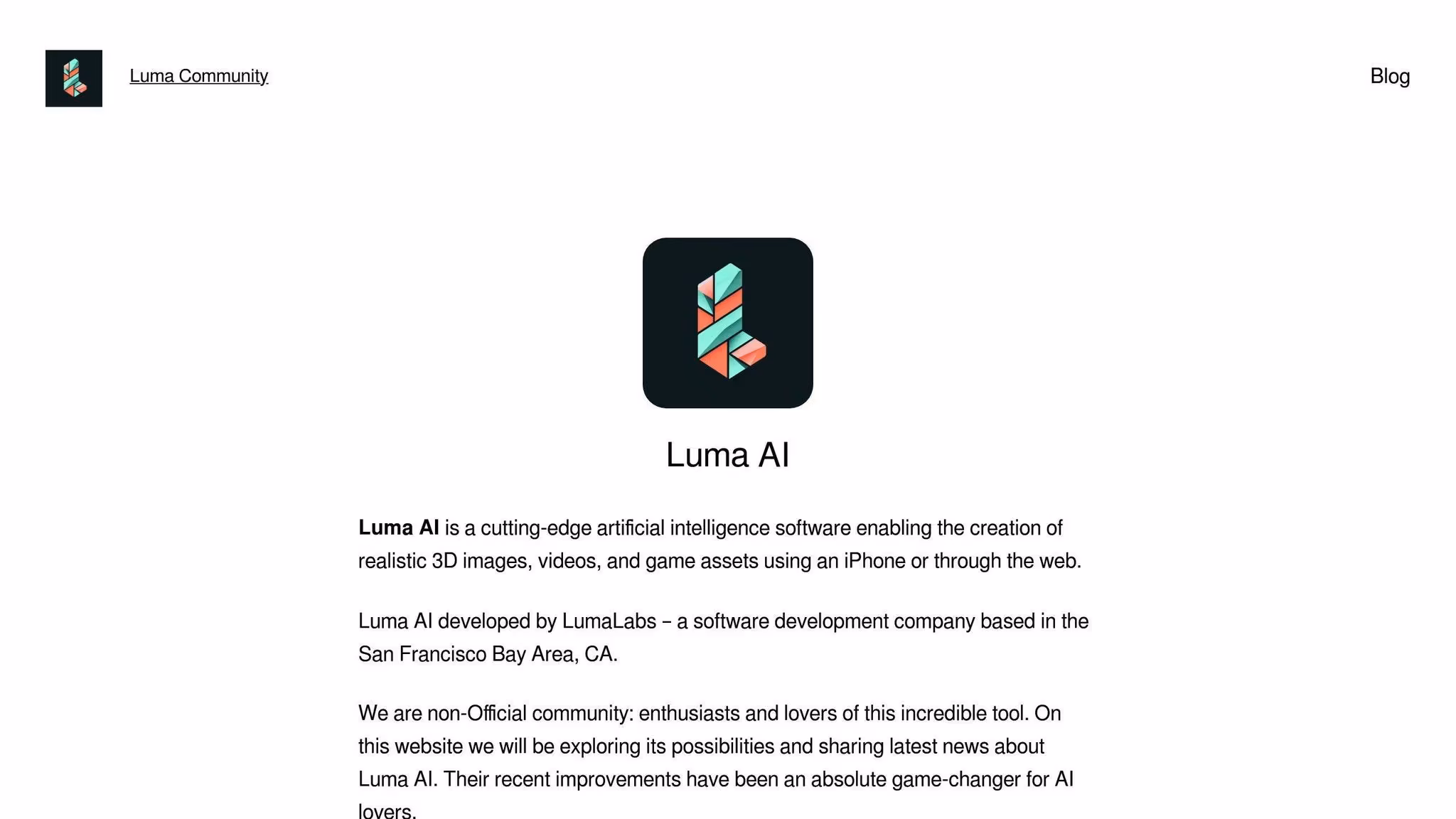 Luma AI