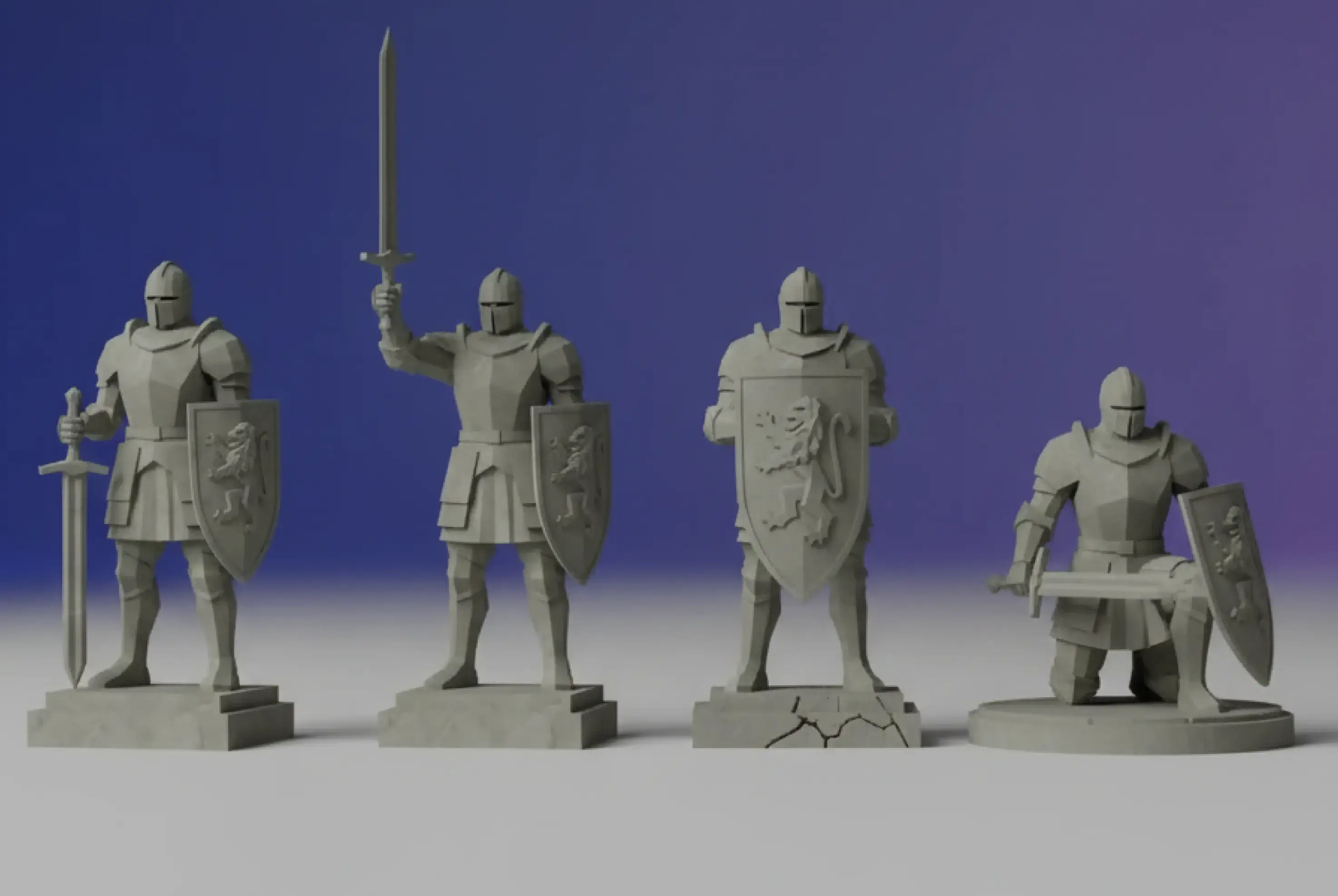 Variedad de modelos imprimibles en 3D