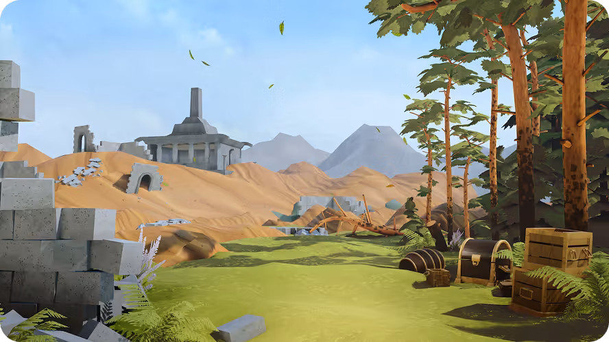 Online 3D modeling scene for early film planning